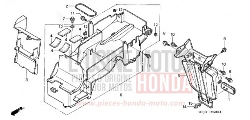 REAR FENDER (CB1300/F/F1/S) CB1300F3 de 2003